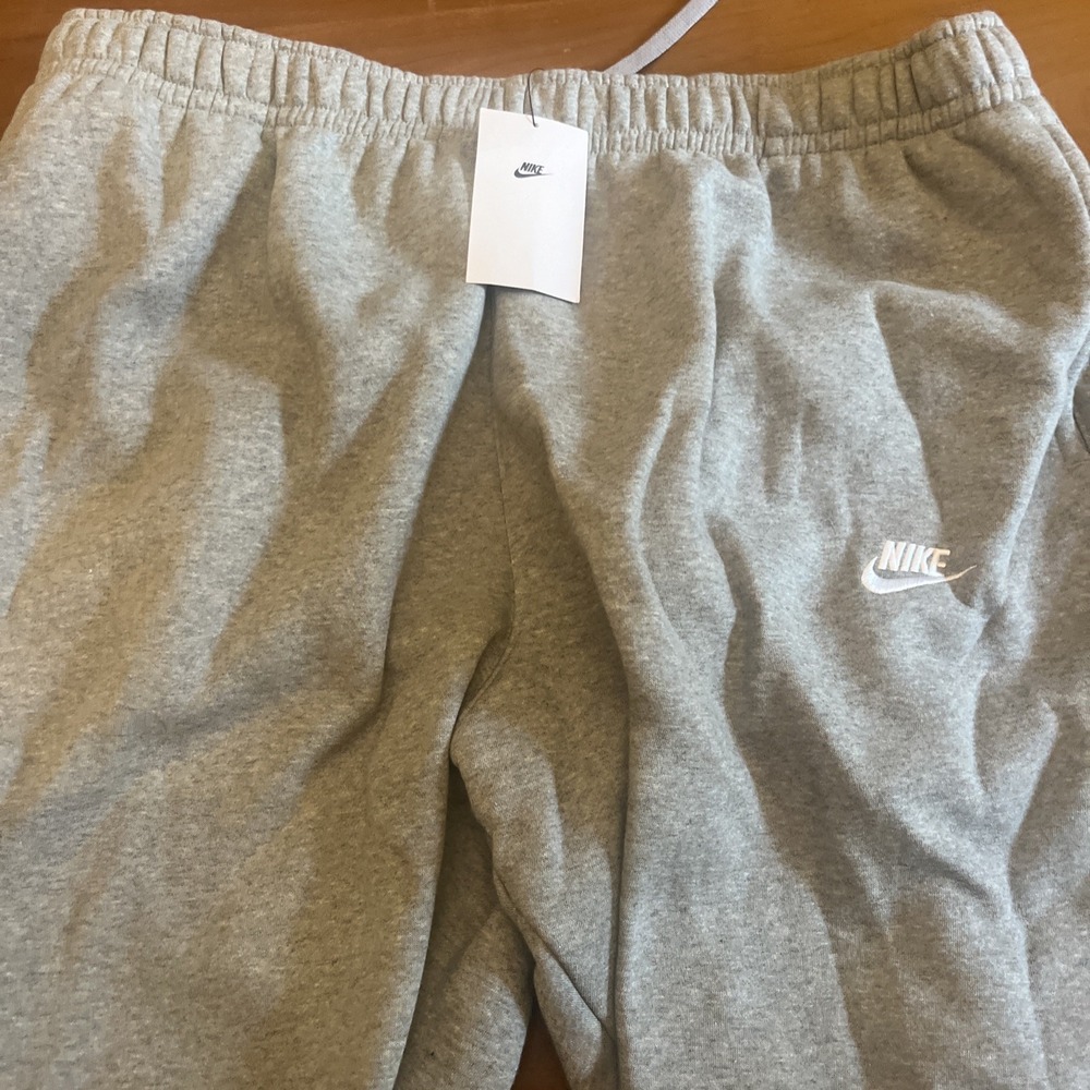 Nike Big And Tall Jogger Fleece Lined Pants Gray Size 4XL BV2671-063